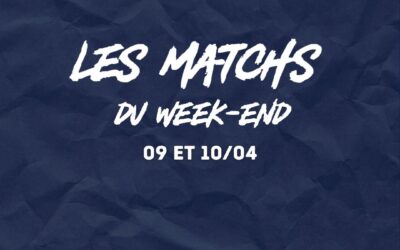 Programme du week-end (09 et 10/04)