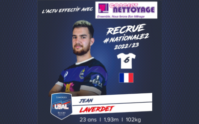 Jean Laverdet rejoint l’USAL !