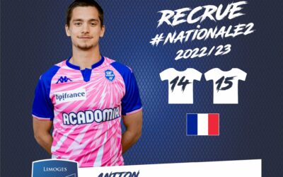 Antton Ducournau : nouvelle recrue !