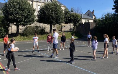 Initiation sportive au Collège de Châteauponsac