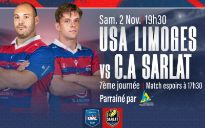 Les différentes infos avant USAL – SARLAT