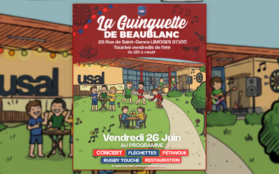 La Guinguette de Beaublanc est de retour pour animer votre été !